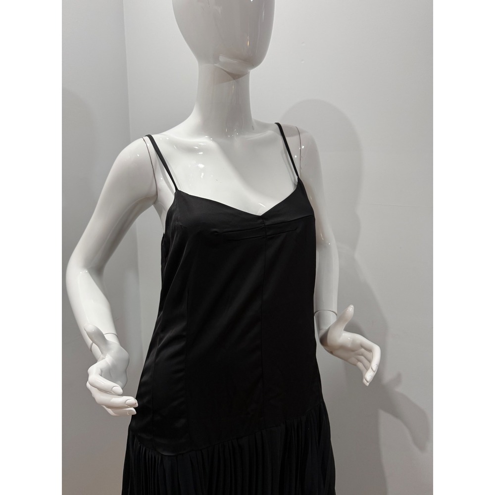 Commense Semi-Sheer Vacation Long Dress Black size S - Picture 5 of 9
